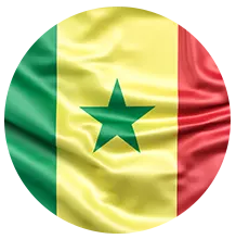 Drapeau du sénégal, filiale du Groupe refuge